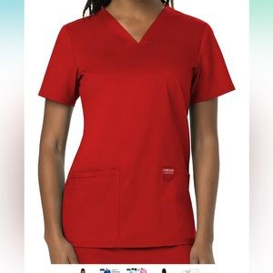 Cherokee Revolution Red scrub set size Large